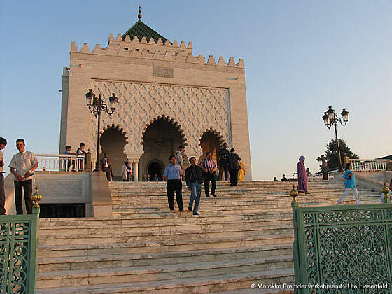 Marokko, Rabat: Mausoleum Mohammeds V. Salé