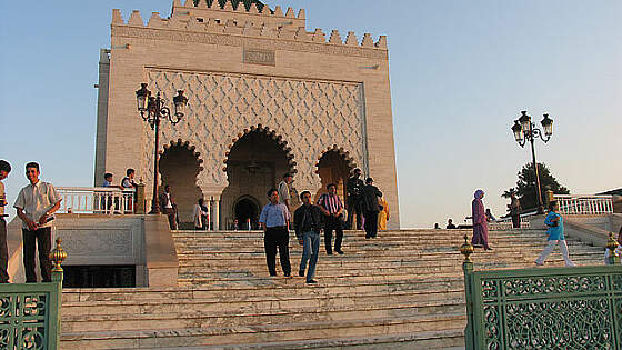 Marokko, Rabat: Mausoleum Mohammeds V. Salé