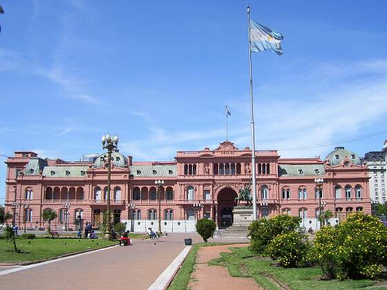 Buenos Aires: Casa Rosada - Rosa Haus