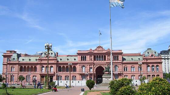 Buenos Aires: Casa Rosada - Rosa Haus