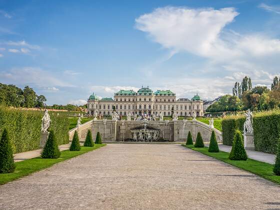 Schloss Belvedere - Parkanlage