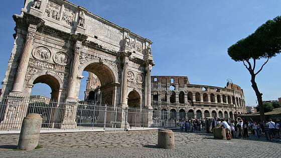 Italien, Rom: Konstantinbogen