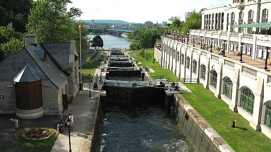 Ottawa, Kanada: Rideau Kanal
