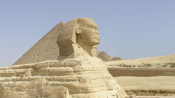 Kairo: Sphinx in Gizeh