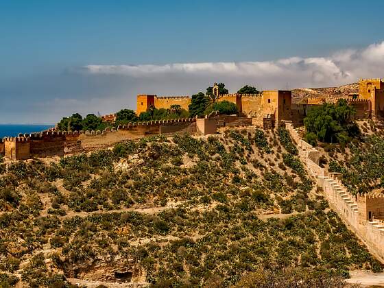 Spanien, Malaga: Burg Alcazaba