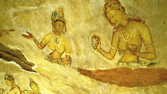 Sri Lanka: Wolkenmädchen in Sigiriya