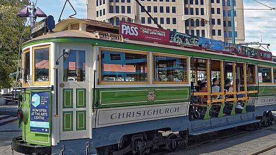 Straßenbahn in Christchurch, Neuseeland