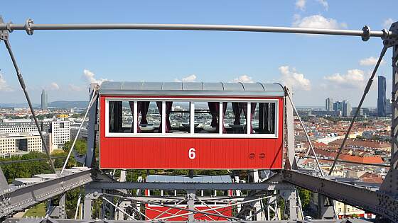 Wiener Prater - im Riesenrad