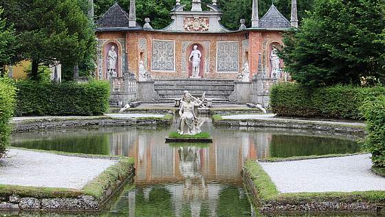 Salzburg, Österreich: Schloss Hellbrunn