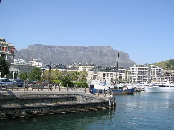 Kapstadt: Blick auf den Tafelberg