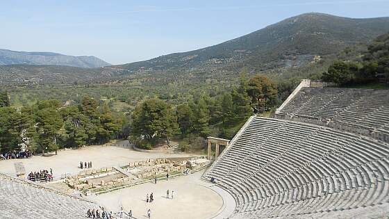 Griechenland, Pelopennes: Theater von Epidaurus