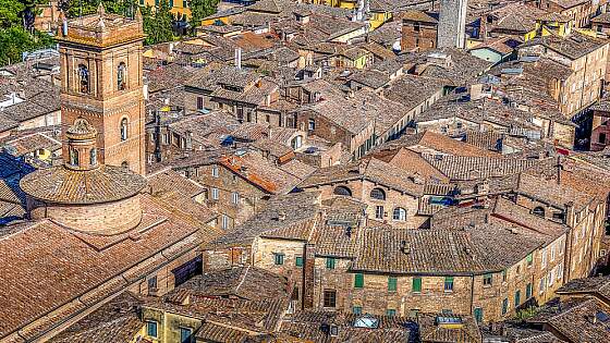 Italien, Toskana: Altstadt von Siena