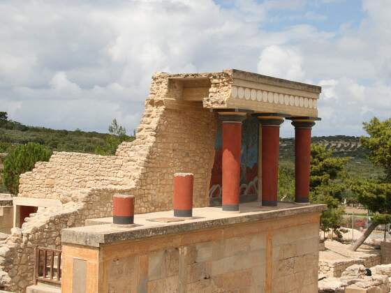 Palast von Knossos, Kreta