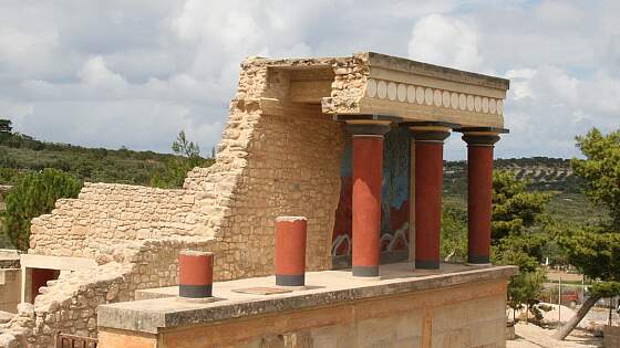 Palast von Knossos, Kreta