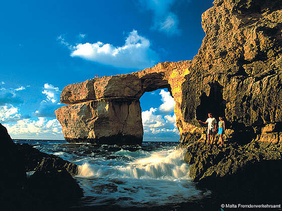 Malta: Blaue Grotte