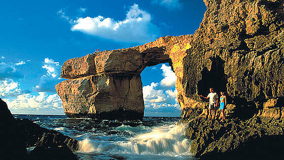 Malta: Blaue Grotte