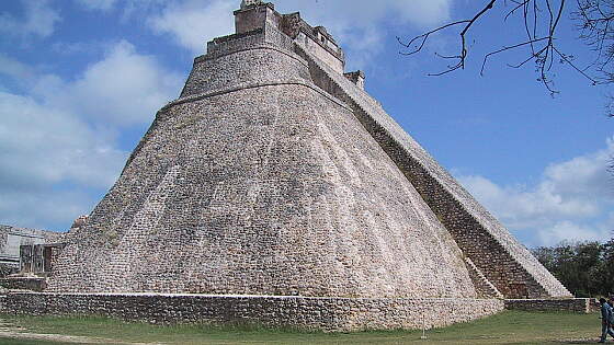 Uxmal, Yucatan: Pyramide des Zauberers