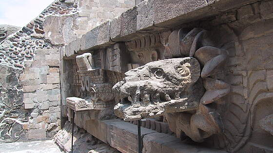 Mexiko: Quetzalcoatl in Teotihuacan