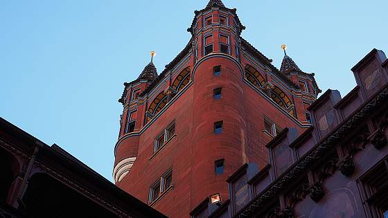 Schweiz, Basel: Rathausturm