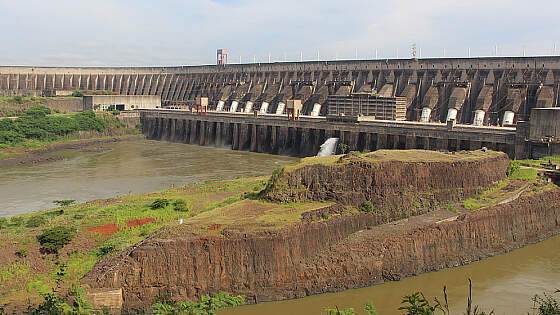 Brasilien Iguassu: Itaipu Staudamm