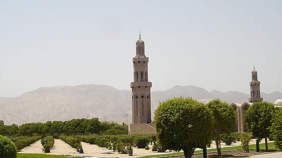 Große Sultan-Qabus-Moschee in Muscat, Oman