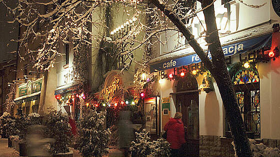 Polen, Krakau: Kazimierz im Winter