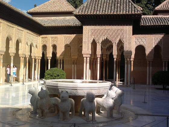 In der Alhambra: Alcazaba