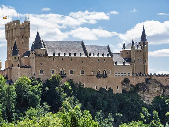 Spanien, Kastilien: Alcazar de Segovia