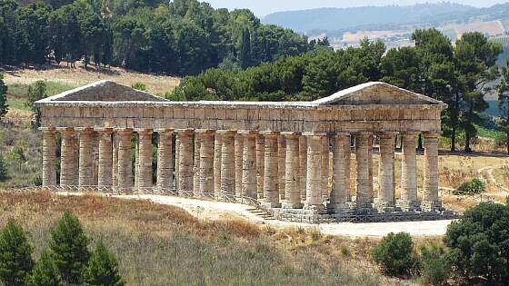 Sizilien: Segesta Tempel