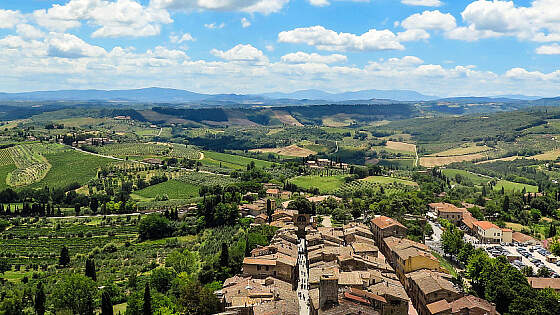Toskana, Italien: San Gimignano