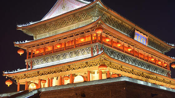 Xian, China: Glockenturm