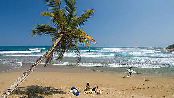 Dom. Republik: am Strand von Cabarete