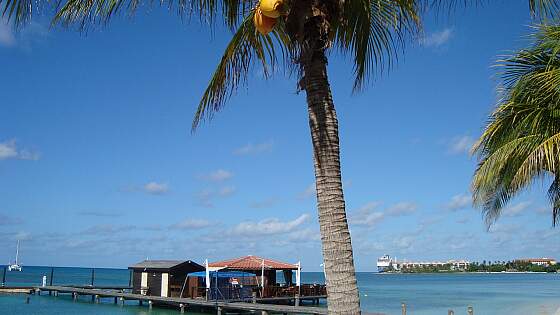 Am Strand von Aruba - Niederländische Antillen