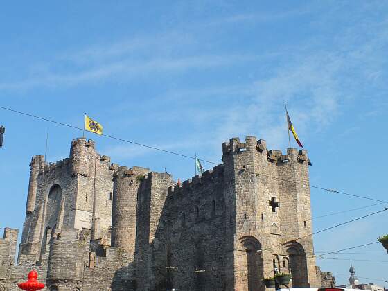 Gent Burg Gravensteen, das Grafenschloss