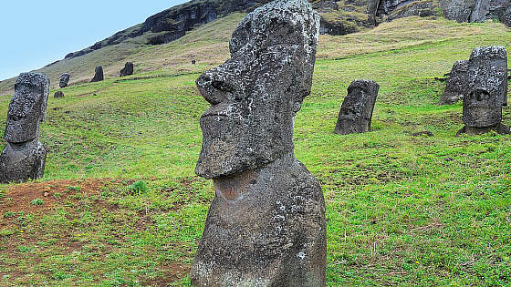 Chile: Osterinsel Rapa Nui - Ranu Raku