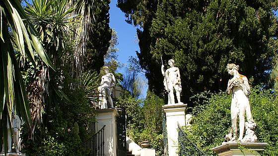 Insel Korfu: Villa Achilleion