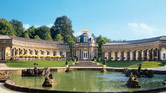 Eremitage Orangerie mit Sonnentempel