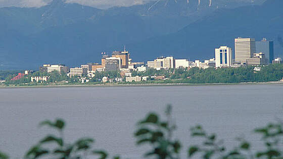 Skyline von Anchorage