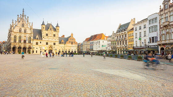 Mechelen, Flandern: Grote Markt