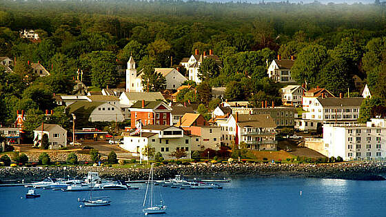 USA: Bucksport, Maine, Neuengland
