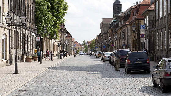 Friedrichstraße in Bayreuth