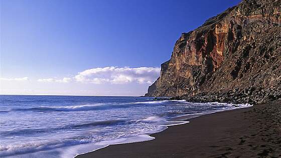 Kanaren: Strand auf La Gomera