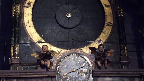 Astronomische Uhr im Münster Straßburg