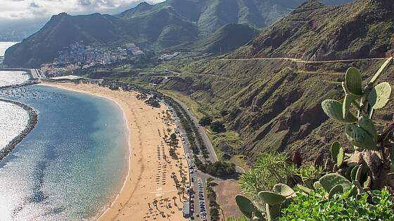 Spanien, Teneriffa: San Andres Strand