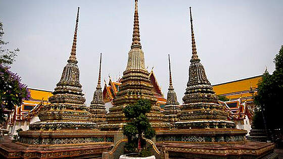 Thailand, Bangkok: Wat Pho Tempel