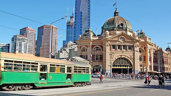 Melbourne, Australien: City Circle Tram