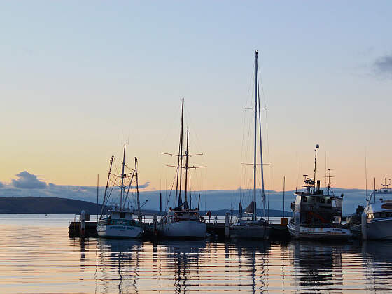 Tasmanien: Hafen von Hobart