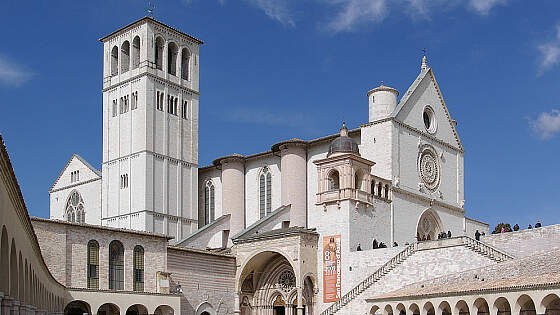 Umbrien: Assisi - Basilika di San Francesco