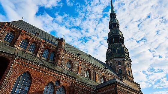 Lettland, Riga: Petrikirche
