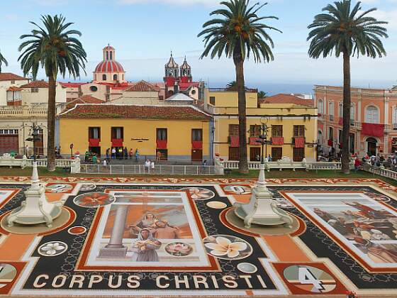 Spanien, Teneriffa: Orotava Stadt